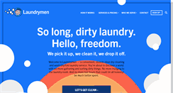 Desktop Screenshot of laundrymen.com