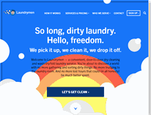 Tablet Screenshot of laundrymen.com
